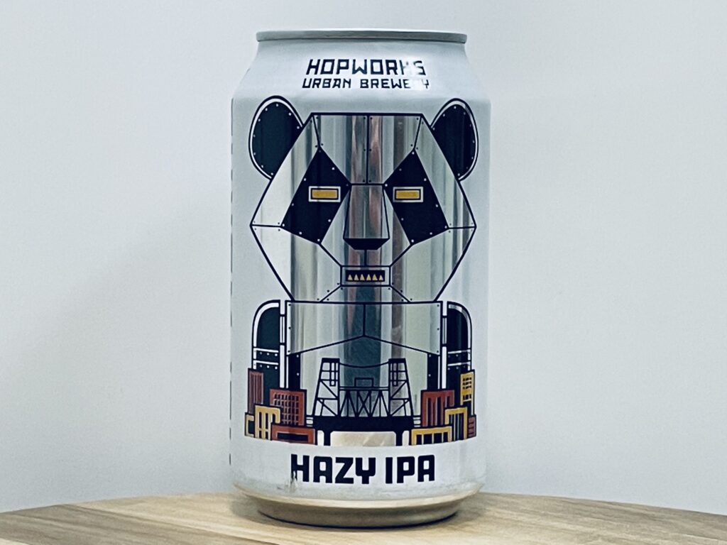 ROBOT PANDA HAZY IPA (ロボットパンダ ヘイジーIPA)／HOPWORKS URBAN BREWERY(ホップワークスアーバンブルワリー)HUB