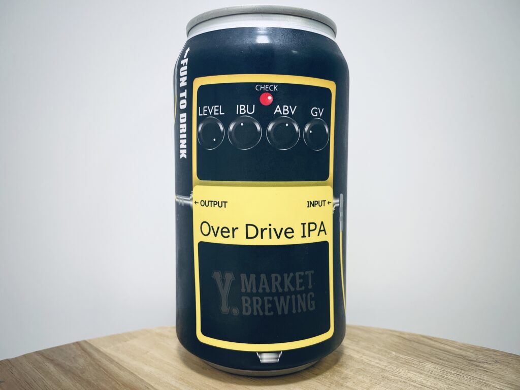 【美味しいの？！】ワイマーケット／Over Drive IPA(オーバードライブIPA)を飲んでみた！おすすめクラフトビールレビュー