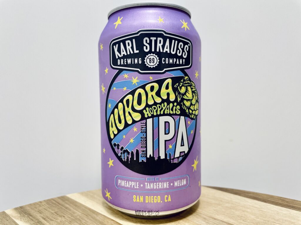 【美味しいの?!】カールストラウス🇺🇸/オーロラホッピヤリスIPAを飲んでみた!おすすめクラフトビールレビュー