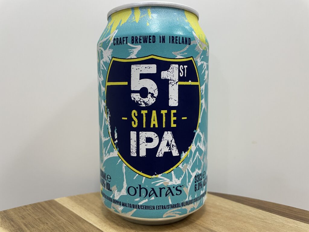 【美味しいの？！】o’hara’s(オハラズ)／51st STATE IPAを飲んでみた！おすすめクラフトビールレビュー