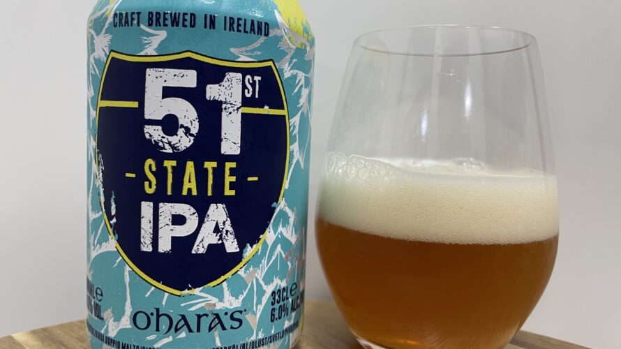 【美味しいの？！】o’hara’s(オハラズ)／51st STATE IPAを飲んでみた！おすすめクラフトビールレビュー