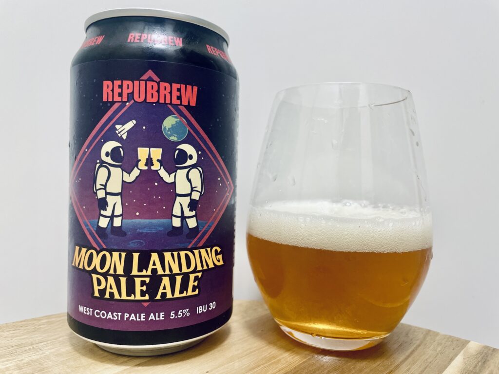 【美味しいの？！】REPUBREW／MOON LANDING PALE ALE(ムーンランディングペールエール)を飲んでみた！おすすめクラフトビールレビュー